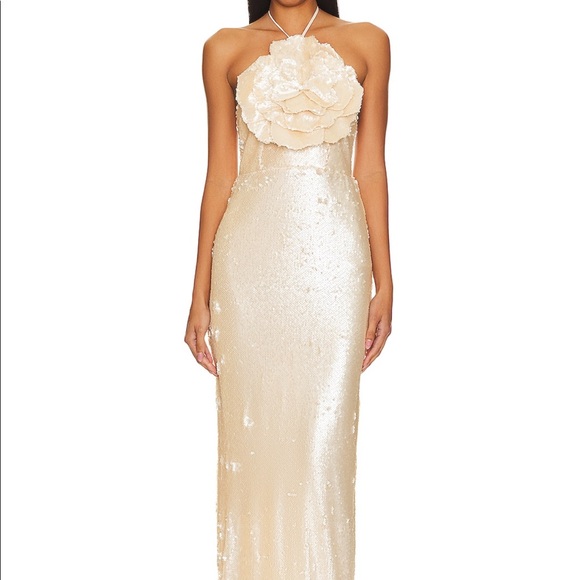 Lovers + Friends Dresses & Skirts - Lovers and Friends Rachel Lilium in beige